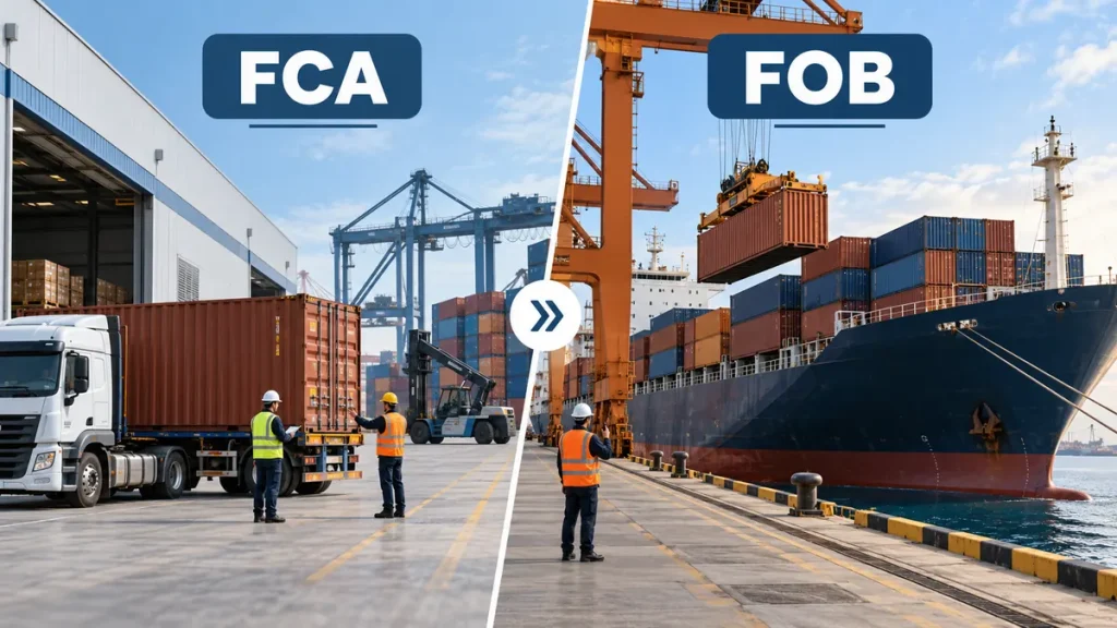 FCA와 FOB 차이: 컨테이너 수출에서는 왜 FCA를 검토해야 할까?