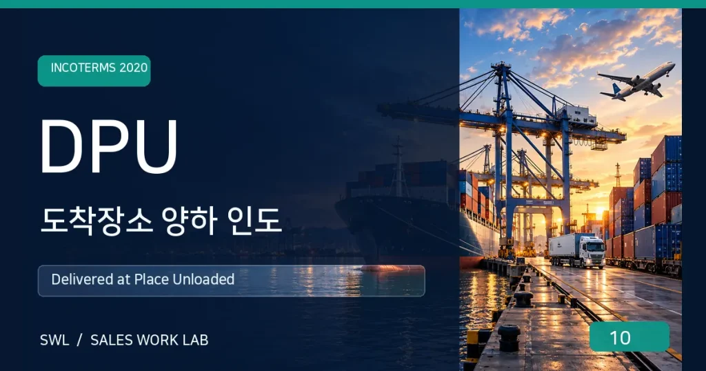 DPU 도착장소 양하 인도 SWL 대표 이미지